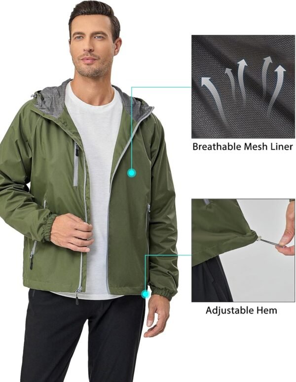 Jacket Men Fashion Casual Windbreaker Jacket Coat Autumn Winter New Hot Outwear Slim Jacket - Image 6