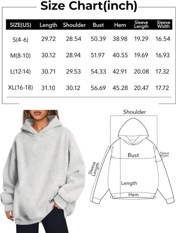 New Arrival High Quality Embroidery Women Streetwear Style Pullover Breathable Hoodies Contrast Fashionable Hoodie For Women - Image 7