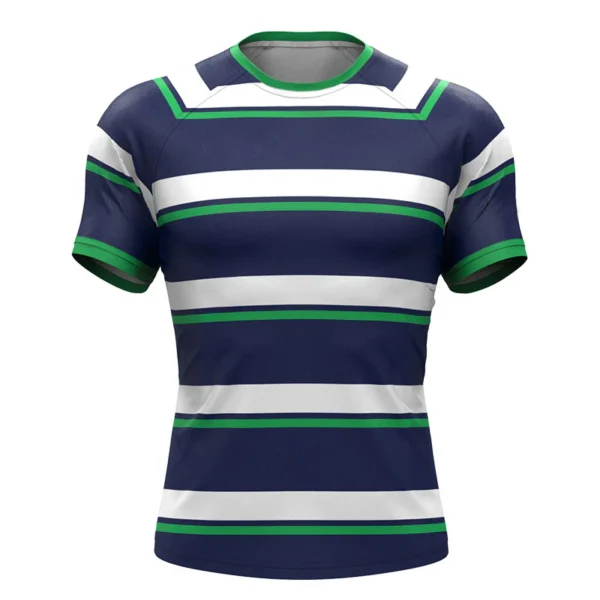 Latest Style Team Wear Rugby Uniforms For Sale Breathable Men Rugby Uniform Set Sublimate Shirt Rugby Team Uniform