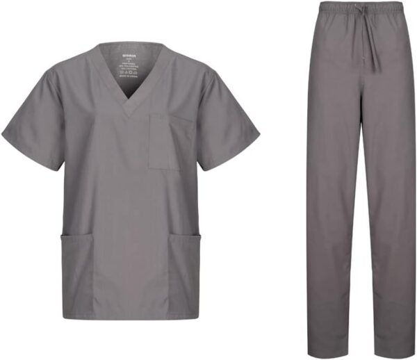 High Quality Workwear Medical Scrub For Hospital Uniform Cotton Fabric Men Medical Scrub set Unisex