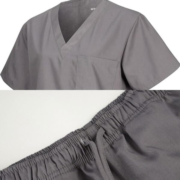 High Quality Workwear Medical Scrub For Hospital Uniform Cotton Fabric Men Medical Scrub set Unisex - Image 4