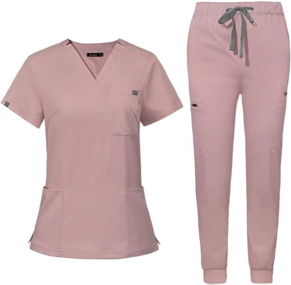 Hot sale Medical Scrubs Uniforms For Womens Scrub Tops Nurse Uniform Sets For Hospital OEM Service