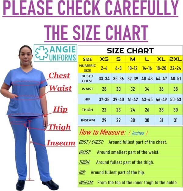 Wholesale Low MOQ Scrubs Medical Uniform Women Short Sleeve Stretchy Scrubs Top Eco-friendly Polyester Cotton - Image 6