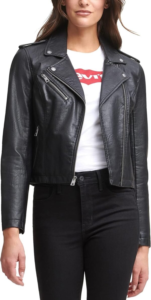 Wholesale Winter Fashion Basic Long Length Sheepskin Jacket Zipper Fully Turn-Down Collar Design Women's Jackets