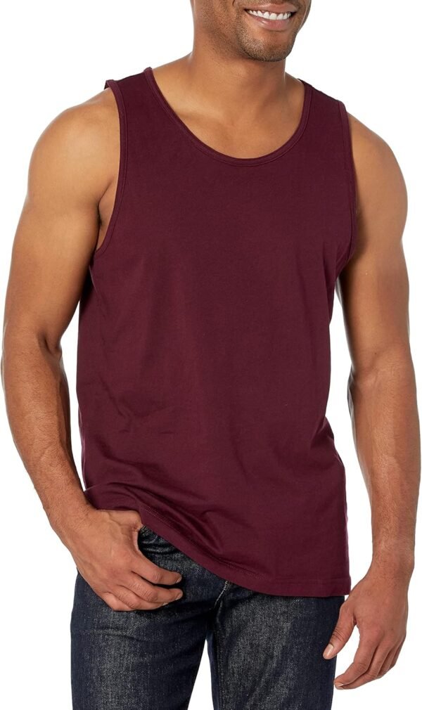 High Quality Customized Material Breathable Tank Top For Adults Bodybuilding Gym Running Singlets fitness Men Tank Top - Image 5