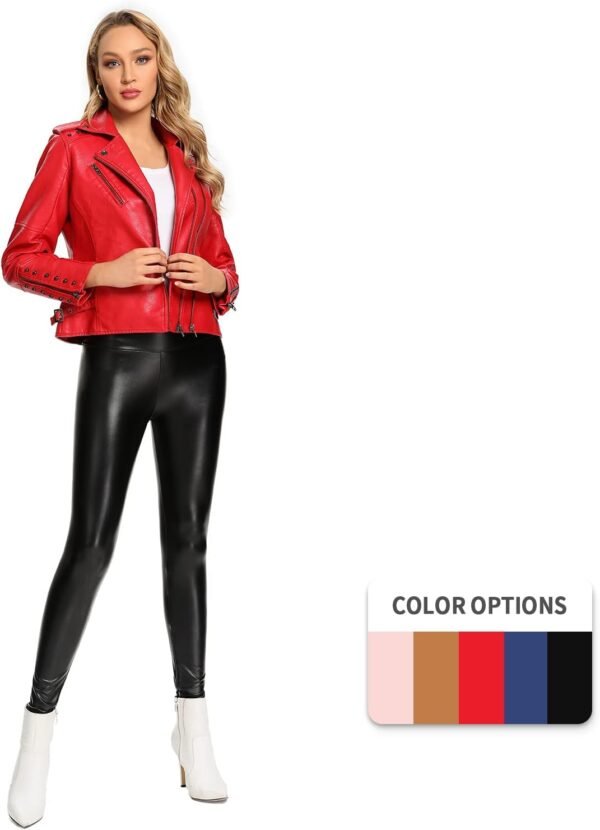 Women Leather Jackets Wholesale Custom Made High Quality Lightweight Comfortable Stylish Jackets - Image 5