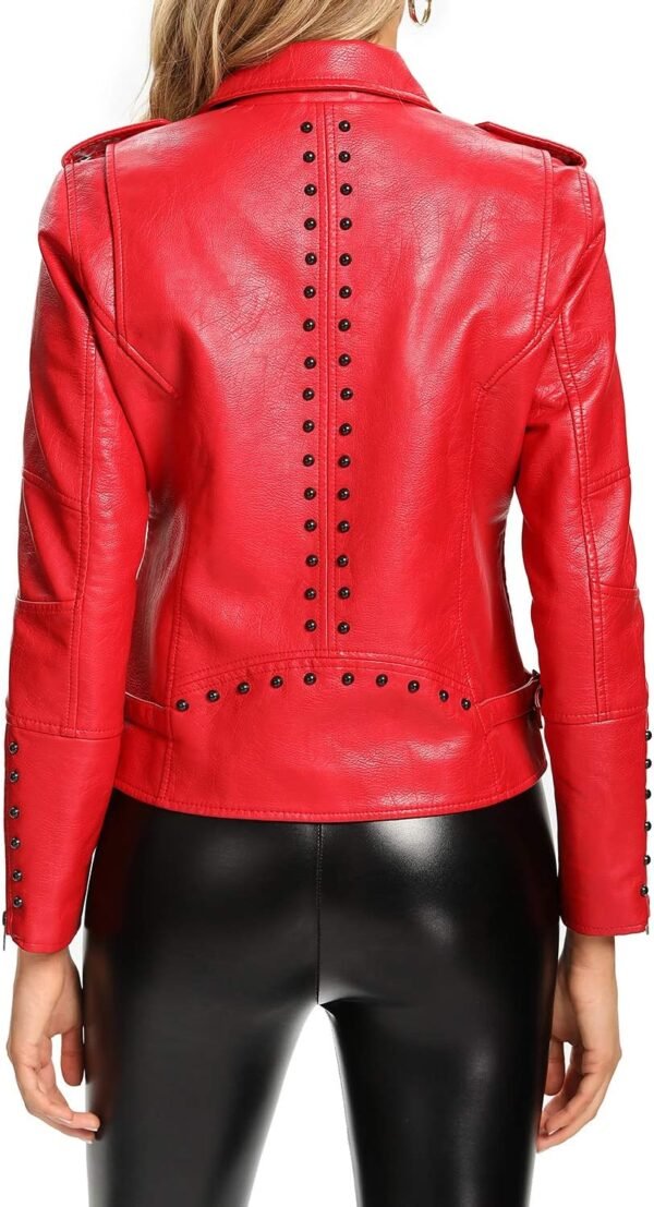 Women Leather Jackets Wholesale Custom Made High Quality Lightweight Comfortable Stylish Jackets - Image 4