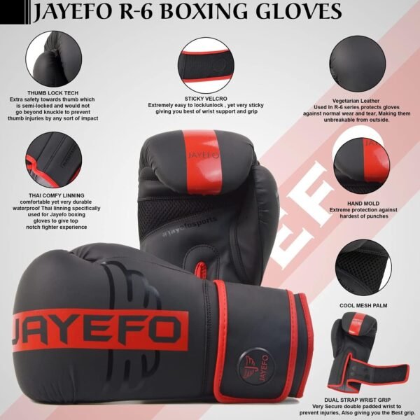 Real Leather Personalized OEM Boxing Gloves best for training and Best Quality Cowhide Boxing Gloves - Image 3