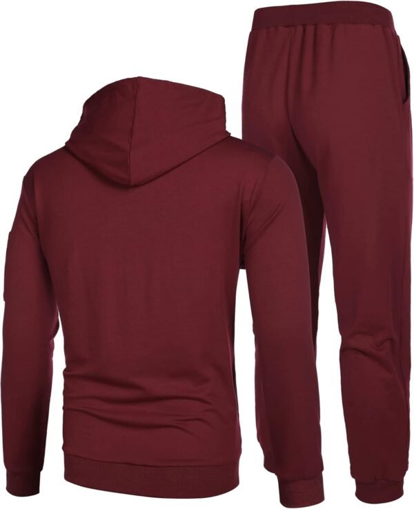 OEM Sport Tracksuits for Men Jogging Sportswear Tracksuit Men Running Training Wear Team Track Suits - Image 6