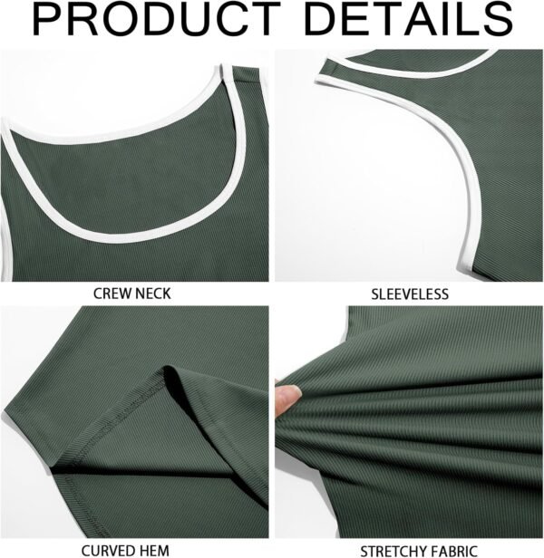 Street Wear Style Men Regular Wear Tank Tops / Solid Pattern And Fitted Men Affordable Price Men Tank Tops - Image 6