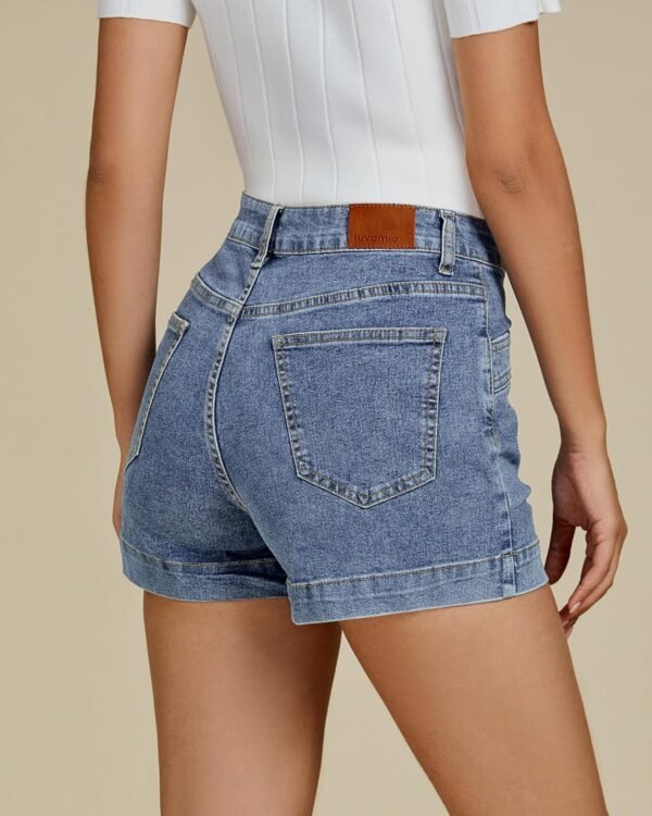 Women's Clothing Jeans Pearl Denim Shorts Fashion Summer Jeans Short Pants Diamond Denim Casual Shorts for Women - Image 5