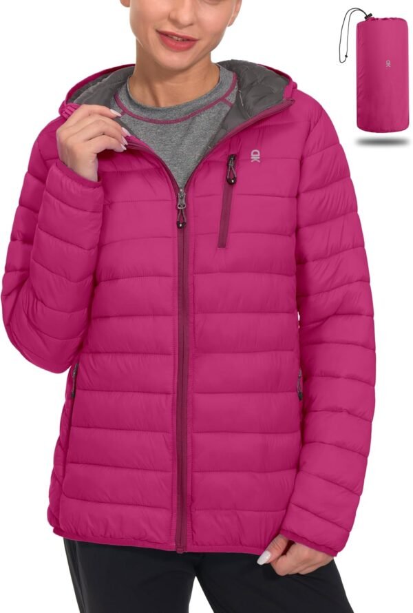 Women's Jacket Custom logo Outdoor Warm Heated Bubble Women Coat Fashion Down Puffer Jacket for Women - Image 4