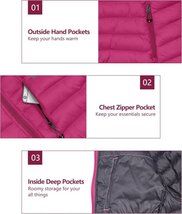 Women's Jacket Custom logo Outdoor Warm Heated Bubble Women Coat Fashion Down Puffer Jacket for Women - Image 8
