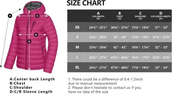 Women's Jacket Custom logo Outdoor Warm Heated Bubble Women Coat Fashion Down Puffer Jacket for Women - Image 9