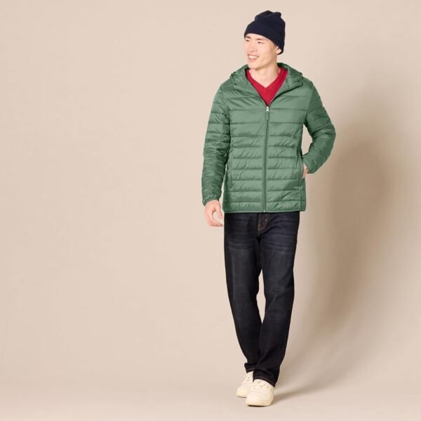 Men Customized Logo Polyester Heavy Weight Warm Sleeveless Jackets Puffer Mens Winter Vest for Men Shiny Fabric Puffer - Image 4