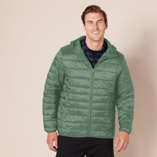 Men Customized Logo Polyester Heavy Weight Warm Sleeveless Jackets Puffer Mens Winter Vest for Men Shiny Fabric Puffer - Image 6