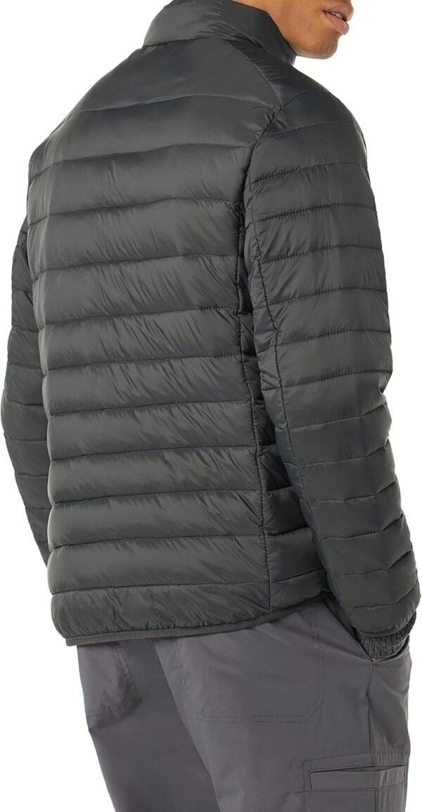 New Design Full Sleeve Winter Puffer Jacket Slim Fit Plain Puffer Jacket Made Polyester - Image 5
