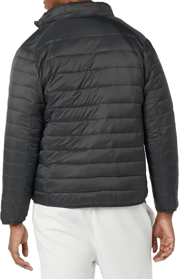 New Design Full Sleeve Winter Puffer Jacket Slim Fit Plain Puffer Jacket Made Polyester - Image 6