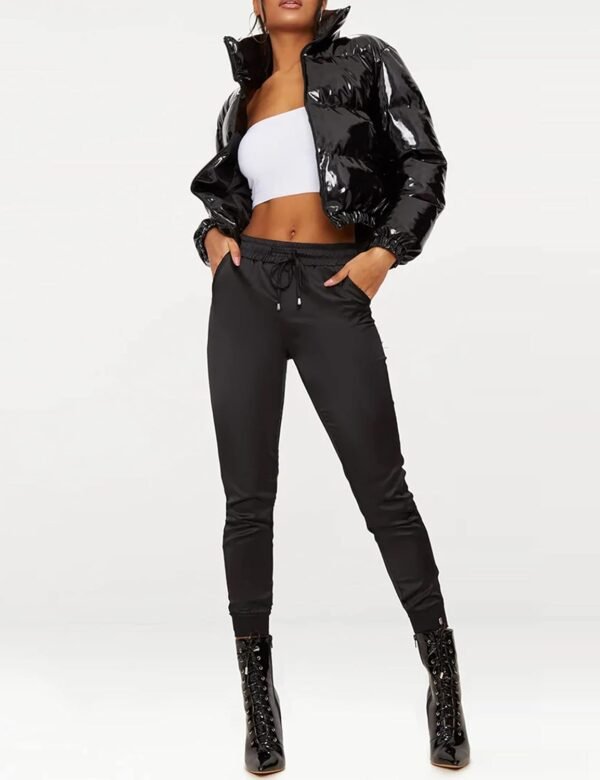 Puffy Bubble Coats Jacket Winter Clothes for Women Puffer Winter Jackets Zipper Bubble Jackets Women - Image 3