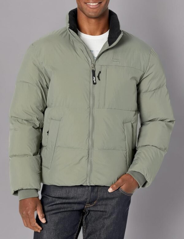 Men's Puffer Jacket Cold Weather With Full Customization on Trending High Street Men Puffer Jackets Nylon Polyester Material - Image 3
