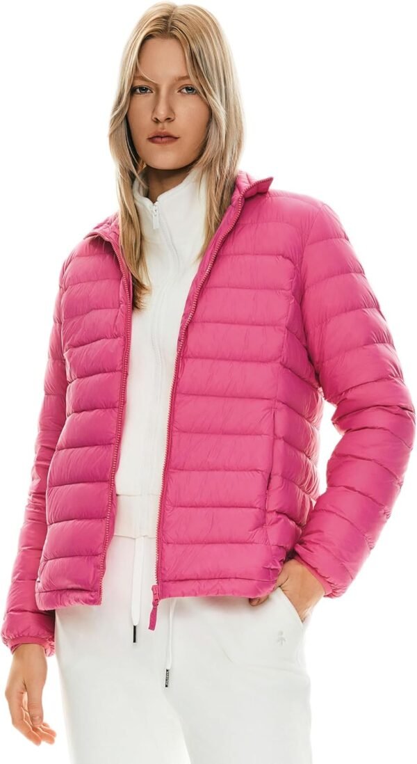 Women's Jacket Custom logo Outdoor Warm Heated Bubble Women Coat Fashion Down Puffer Jacket for Women (Copy) (Copy) - Image 4