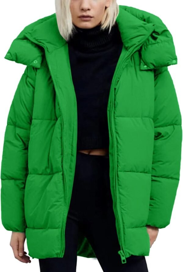 Custom Design Padded Bubble Puffer Jacket Cheap Price Streetwear Hooded Puffer Jackets For Woman