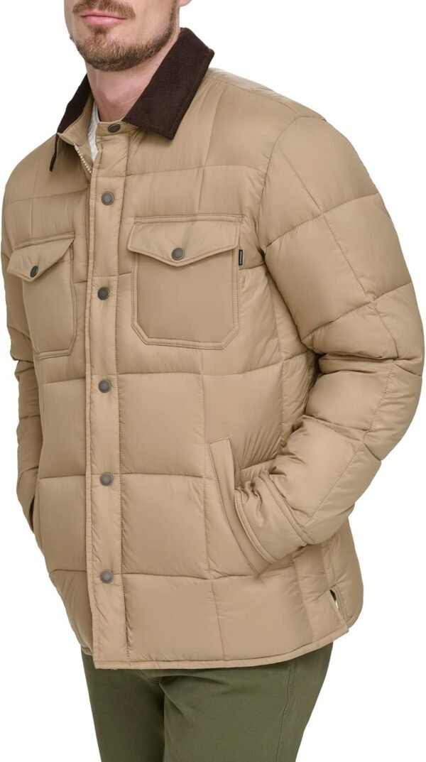New Fashion Hot Sale Plus Size Jackets for Men 2025 Winter Bubble Puffer Outdoor Quilted Jackets - Image 6
