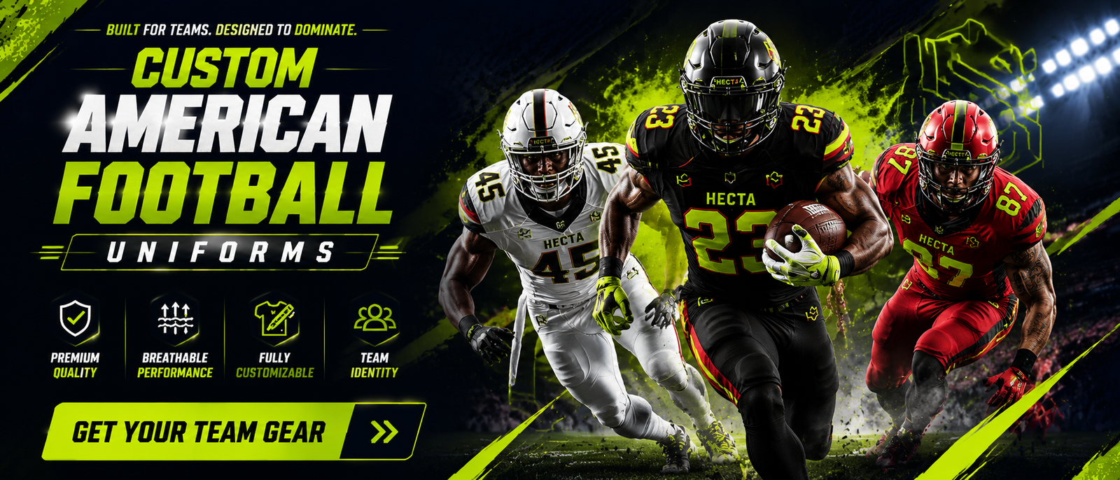American Football Uniform